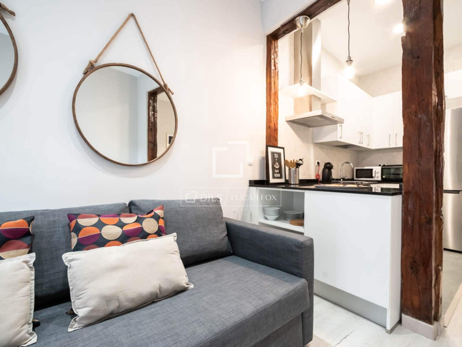 Appartement de 1 chambre à louer à Madrid ville - 2 400 € (Ref: 9598175)