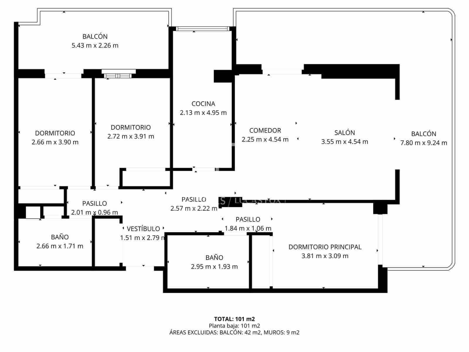 Apartamento de 3 habitaciones en Marbella en venta con piscina garaje - 1.195.000 € (Ref: 9598178)