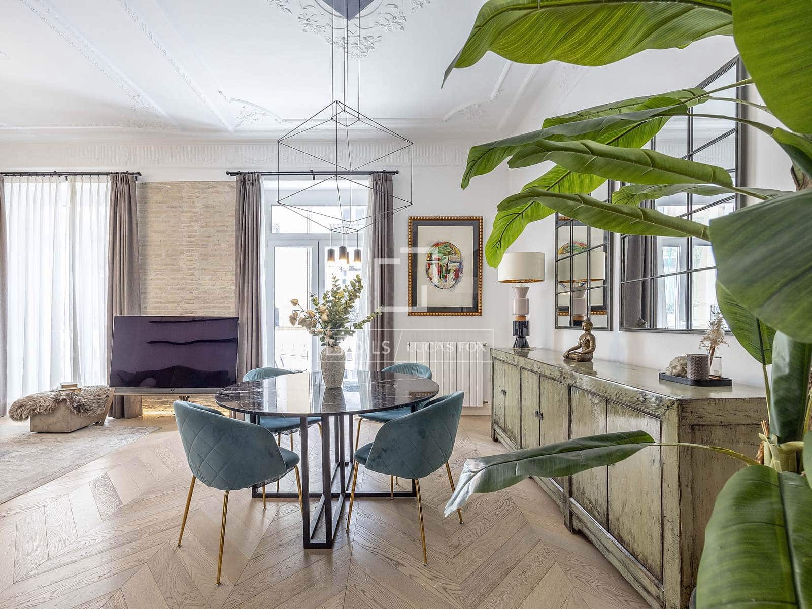 3 camera da letto Appartamento da affittare in Valencia citta con garage - 4.250 € (Rif: 9602964)