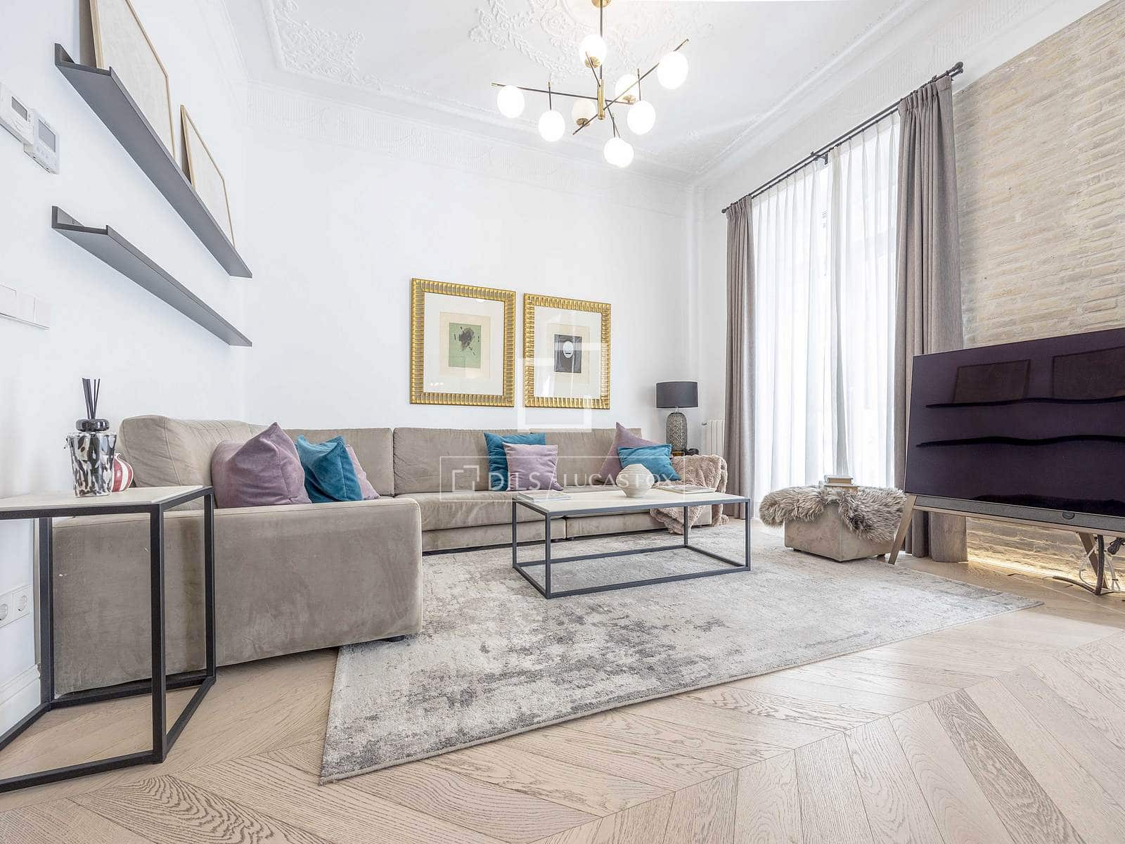 3 camera da letto Appartamento da affittare in Valencia citta con garage - 4.250 € (Rif: 9602964)