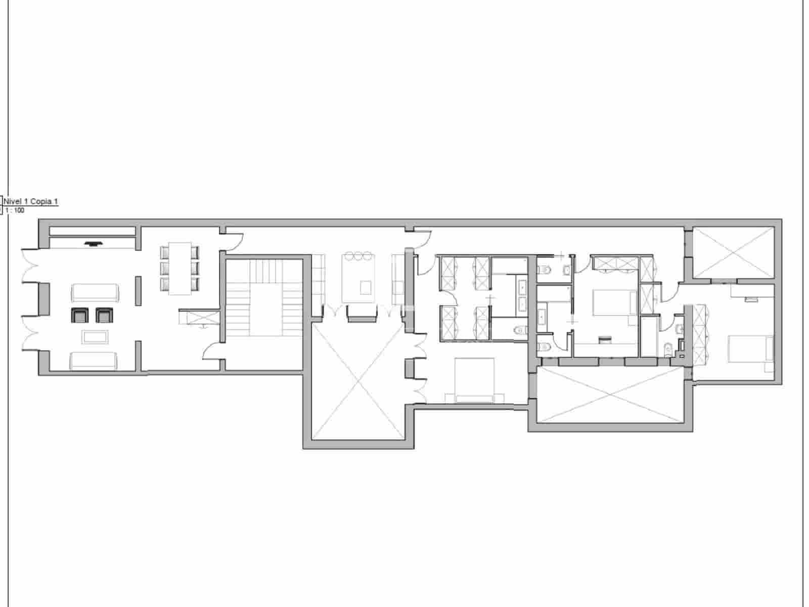 3 sovrum Lägenhet att hyra i Madrid stad - 7 500 € (Ref: 9603307)