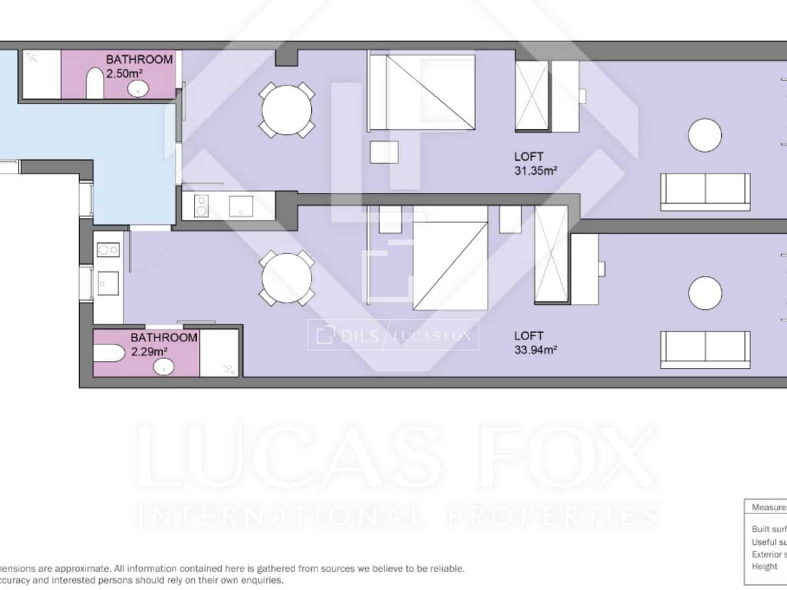 2 quarto Apartamento para venda em Barcelona cidade - 369 500 € (Ref: 9603436)