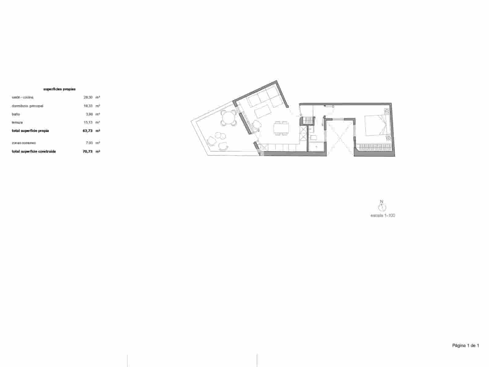 1 soverom Penthouse til salgs i Madrid by - € 1 080 000 (Ref: 9605395)