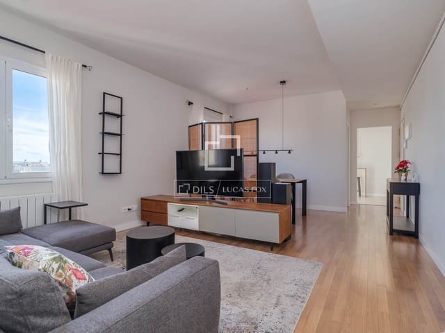 Ático de 2 habitaciones en Barcelona ciudad en alquiler - 2.900 € (Ref: 9606326)