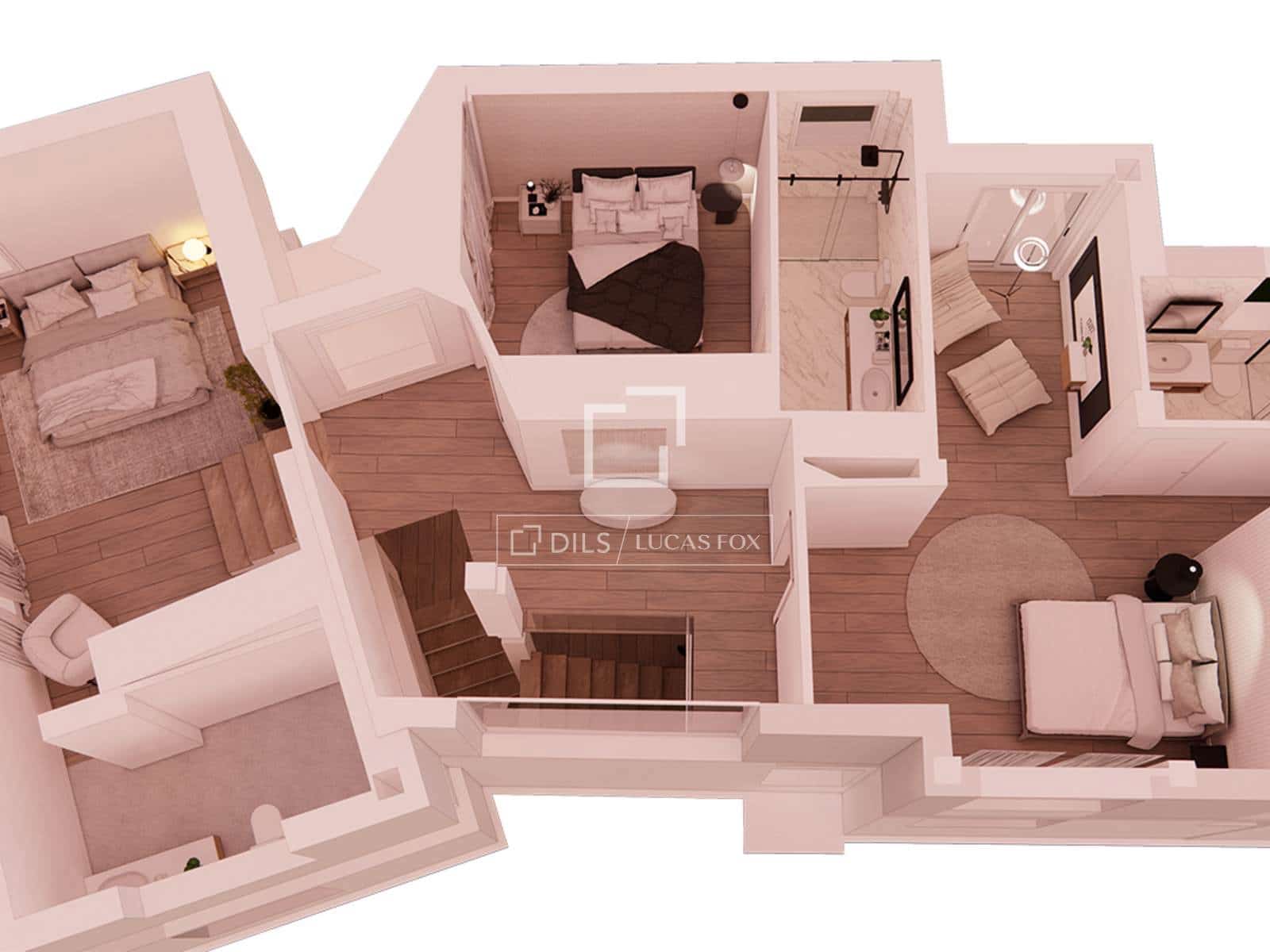 4 makuuhuone Huvila myytävänä paikassa Sanxenxo mukana 
autotalli - 1 100 000 € (Ref: 9606795)