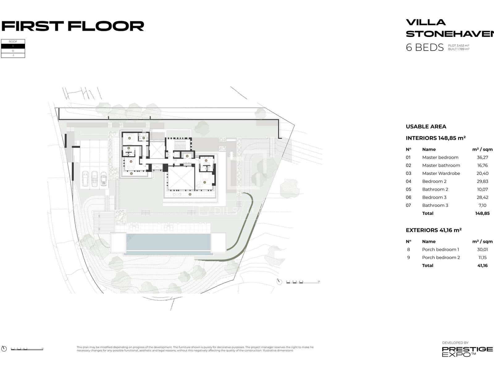 6 sypialnia Willa na sprzedaż w Benahavis z basenem garażem - 11 250 000 € (Ref: 9606797)