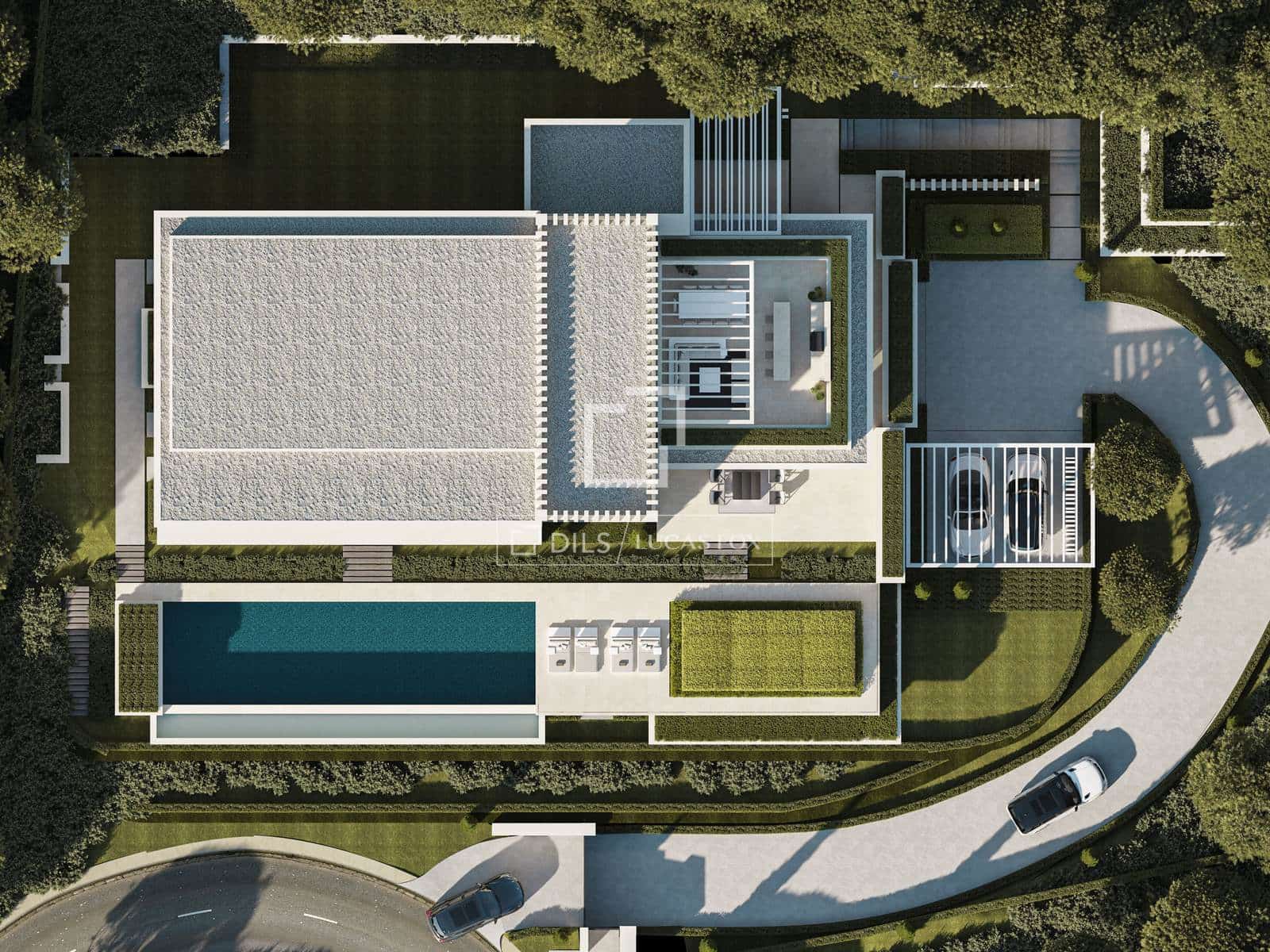 6 soverom Villa til salgs i Benahavis med svømmebasseng garasje - € 9 450 000 (Ref: 9606799)