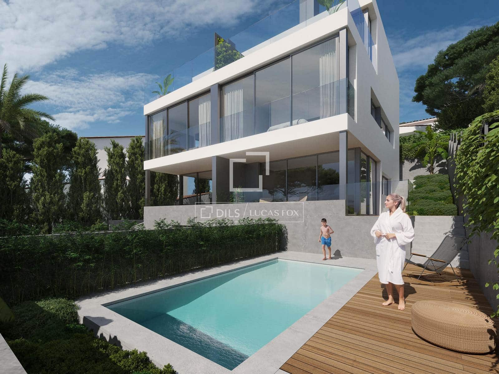 5 soverom Villa til salgs i Sant Pere de Ribes med svømmebasseng garasje - € 995 000 (Ref: 9609511)