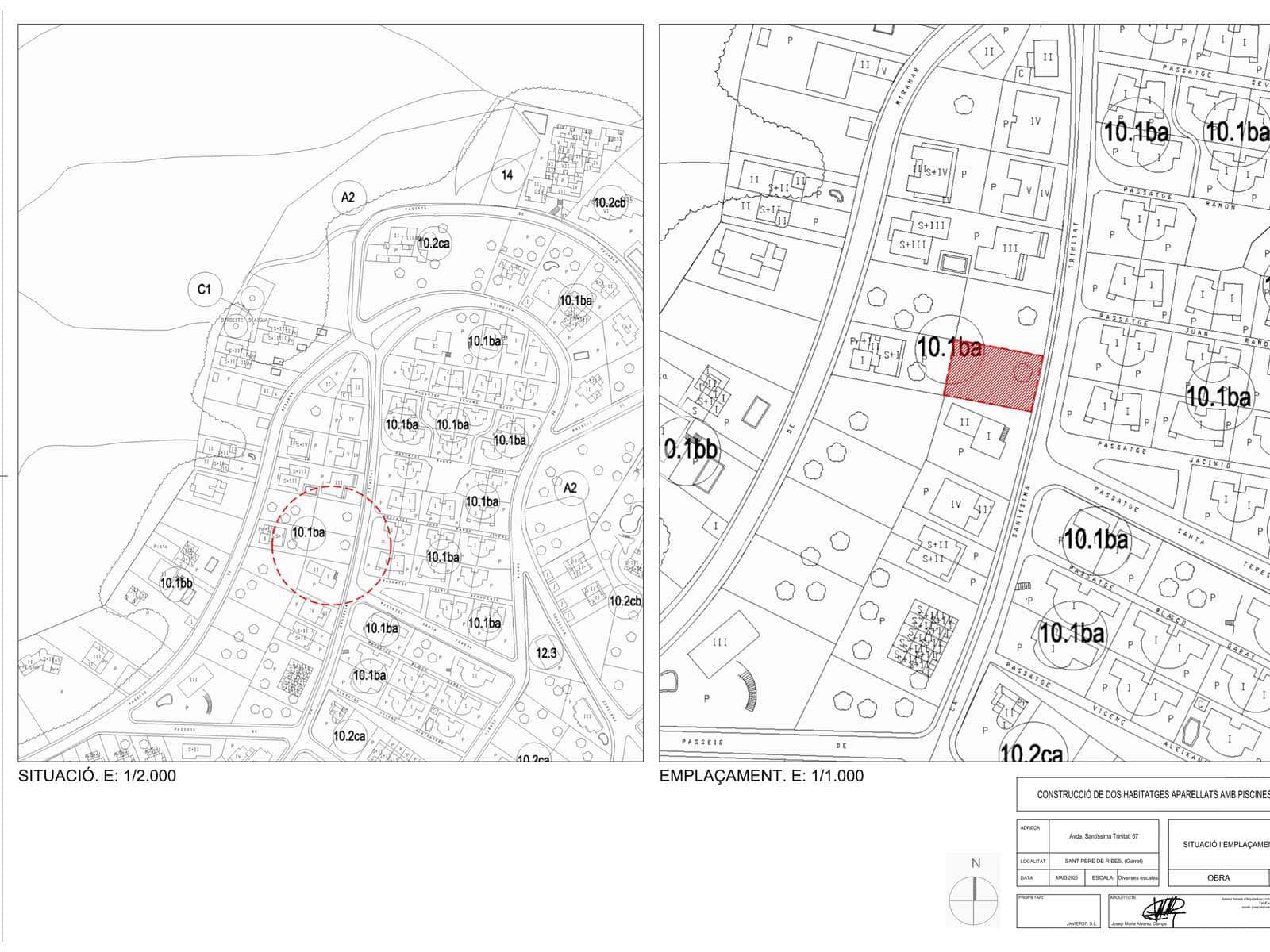 5 soverom Villa til salgs i Sant Pere de Ribes med svømmebasseng garasje - € 995 000 (Ref: 9609511)
