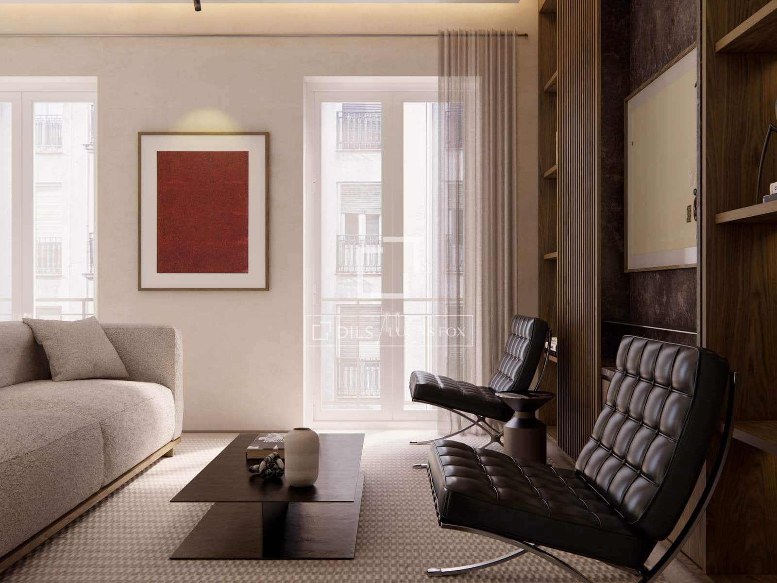 3 sypialnia Apartament na sprzedaż w Miasto Madryt - 1 850 000 € (Ref: 9611969)