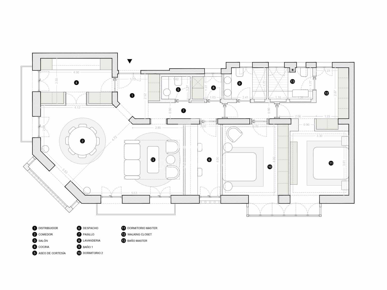 3 sypialnia Apartament na sprzedaż w Miasto Madryt - 1 850 000 € (Ref: 9611969)
