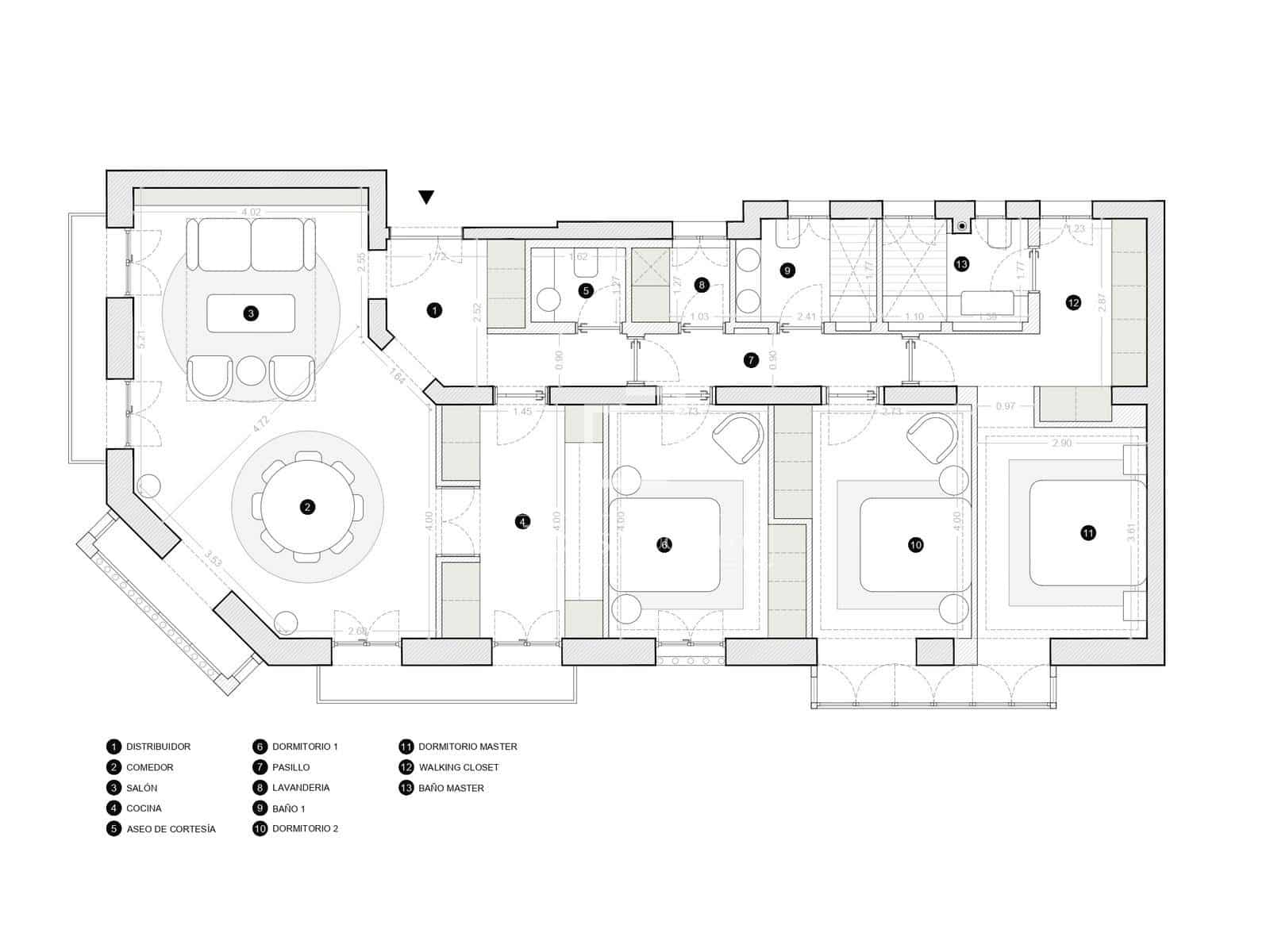 3 sypialnia Apartament na sprzedaż w Miasto Madryt - 1 850 000 € (Ref: 9611969)