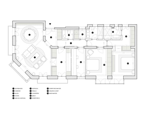 3 sypialnia Apartament na sprzedaż w Rios Rosas, Miasto Madryt - 1 850 000 € (Ref: 9611969)