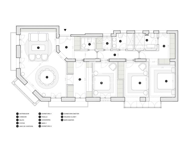 3 sypialnia Apartament na sprzedaż w Rios Rosas, Miasto Madryt - 1 850 000 € (Ref: 9611969)