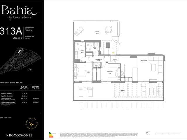 2 chambre Penthouse à vendre à La Cala de Mijas, Mijas avec piscine garage - 550 000 € (Ref: 9614056)