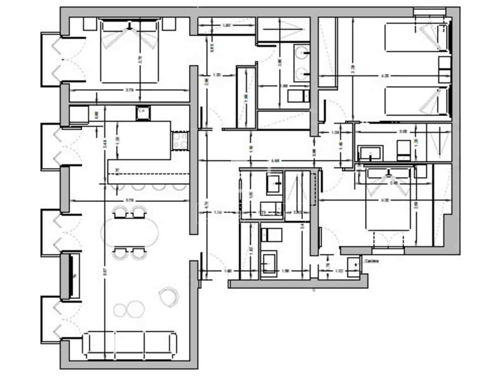 3 bedroom Apartment for rent in Madrid city - € 4,000 (Ref: 9614318)