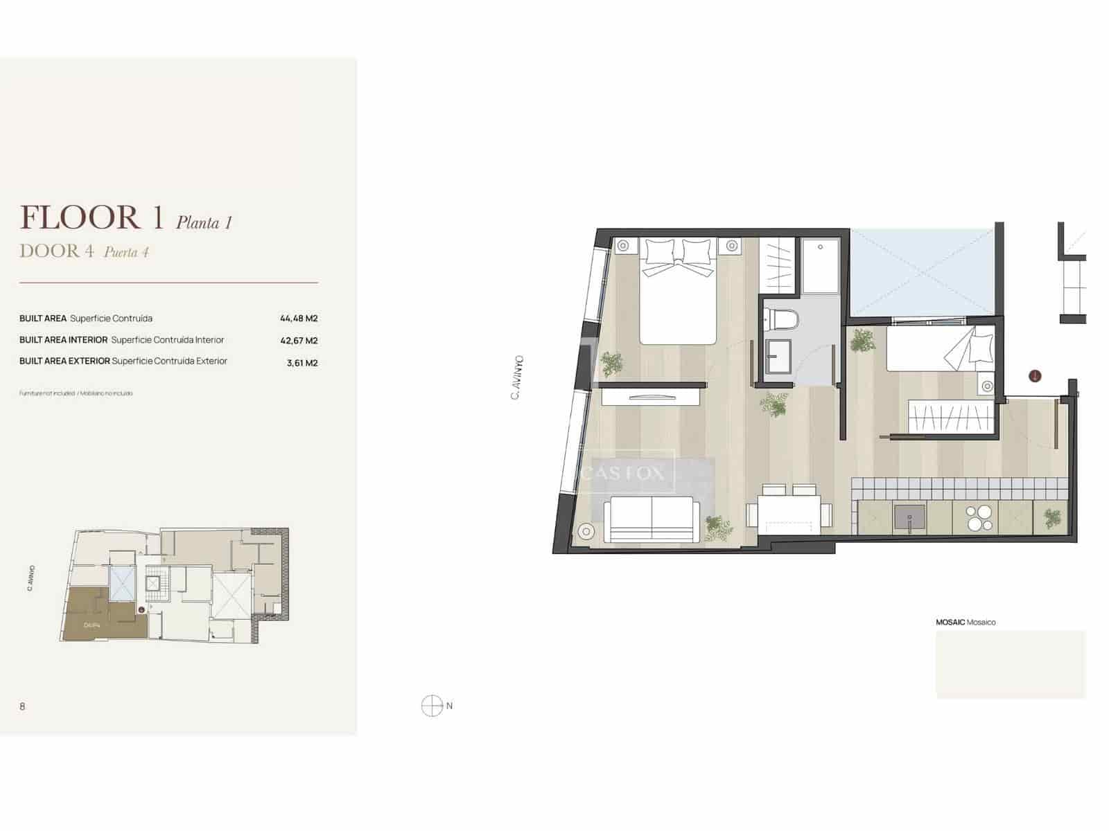 2 sypialnia Apartament na sprzedaż w Miasto Barcelona - 385 000 € (Ref: 9618584)