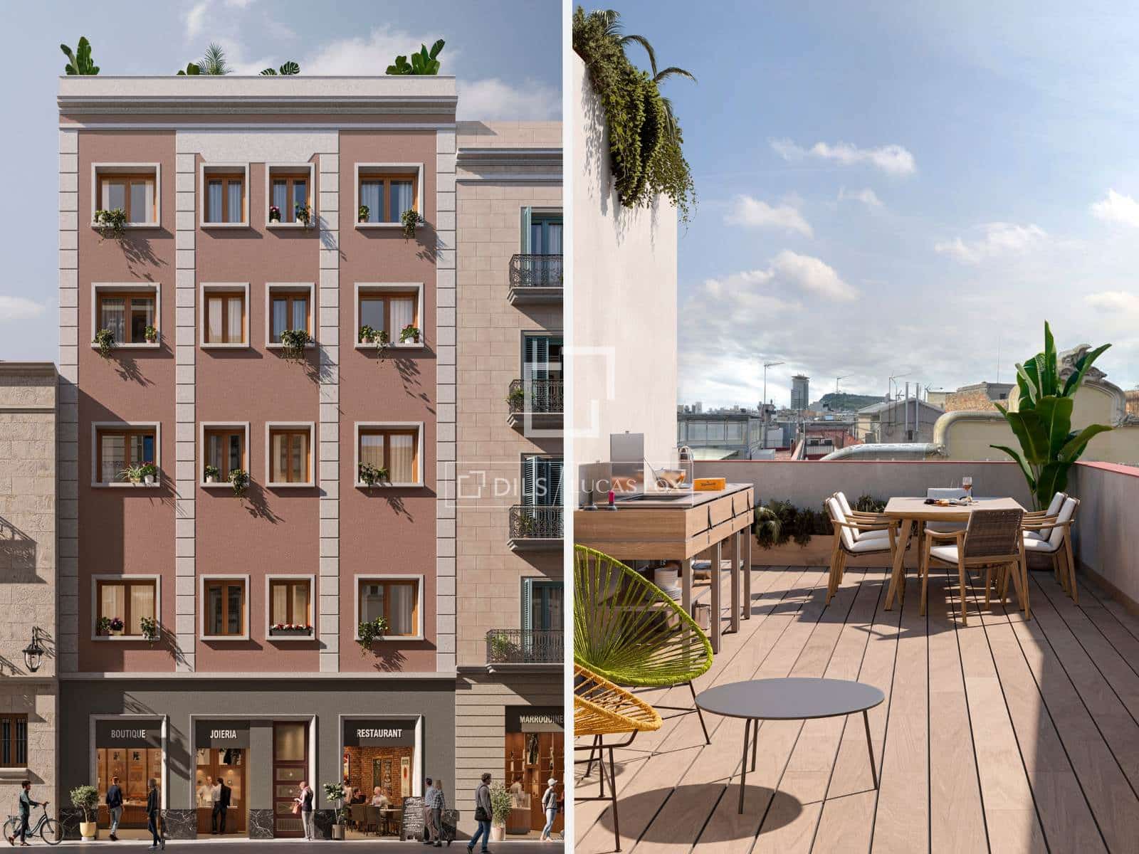 2 slaapkamer Appartement te koop in Barcelona stad - € 780.000 (Ref: 9618587)