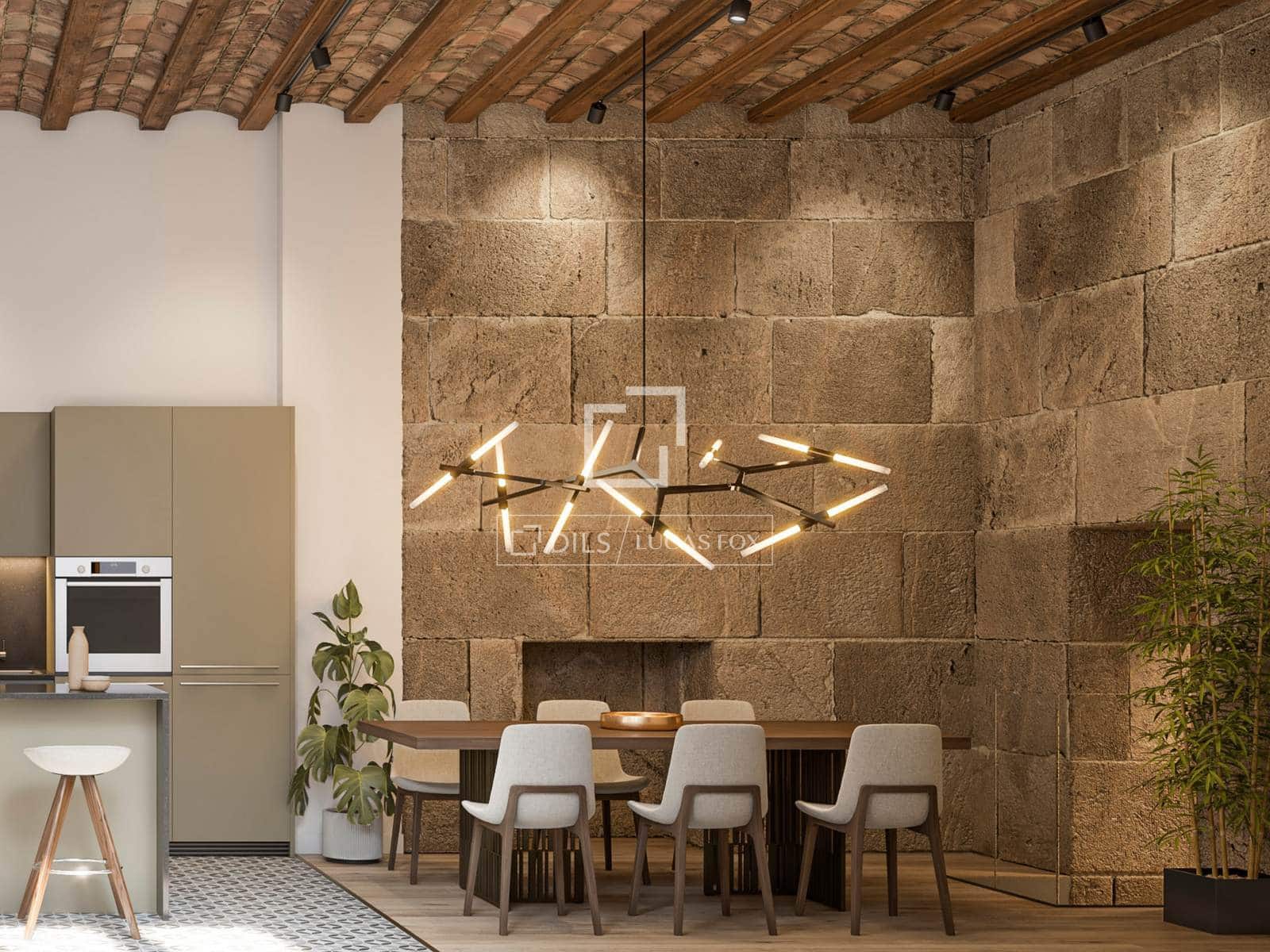 2 quarto Apartamento para venda em Barcelona cidade - 325 000 € (Ref: 9618590)