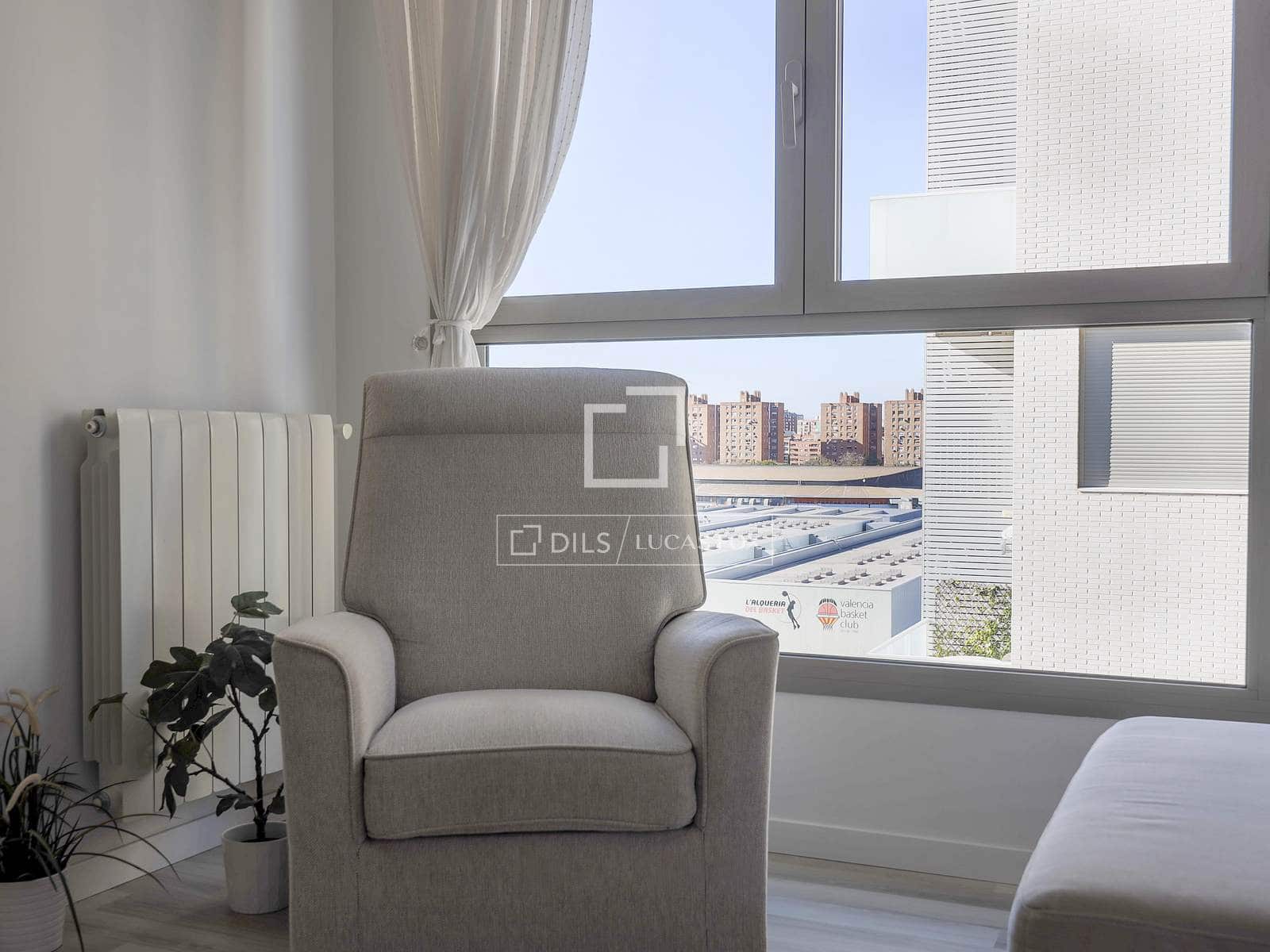 3 sovrum Lägenhet att hyra i Valencia stad med garage - 2 500 € (Ref: 9618792)