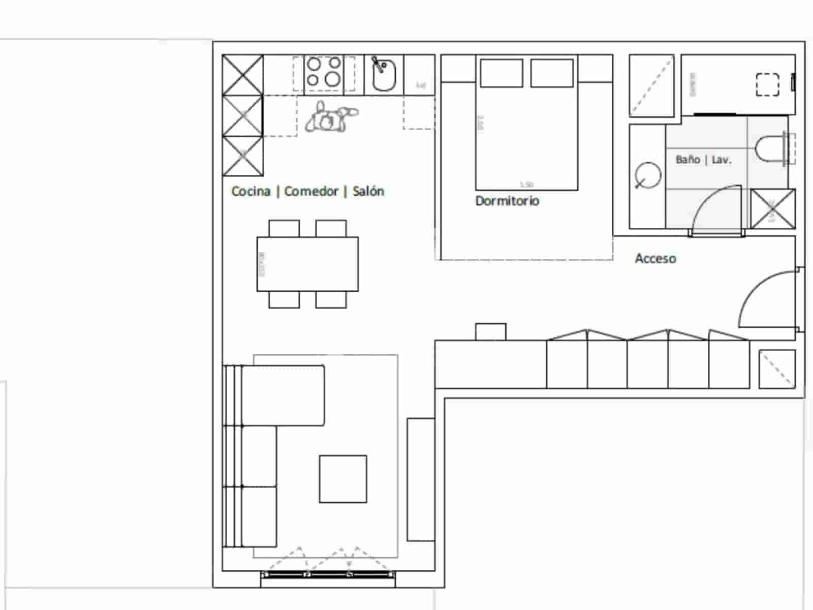 1 bedroom Apartment for sale in Madrid city - € 950,000 (Ref: 9622899)
