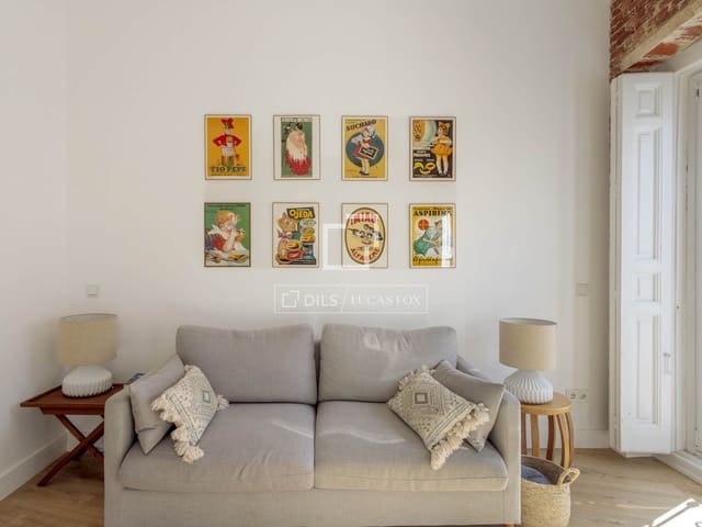 2 slaapkamer Appartement te huur in Madrid stad - € 2.500 (Ref: 9624038)