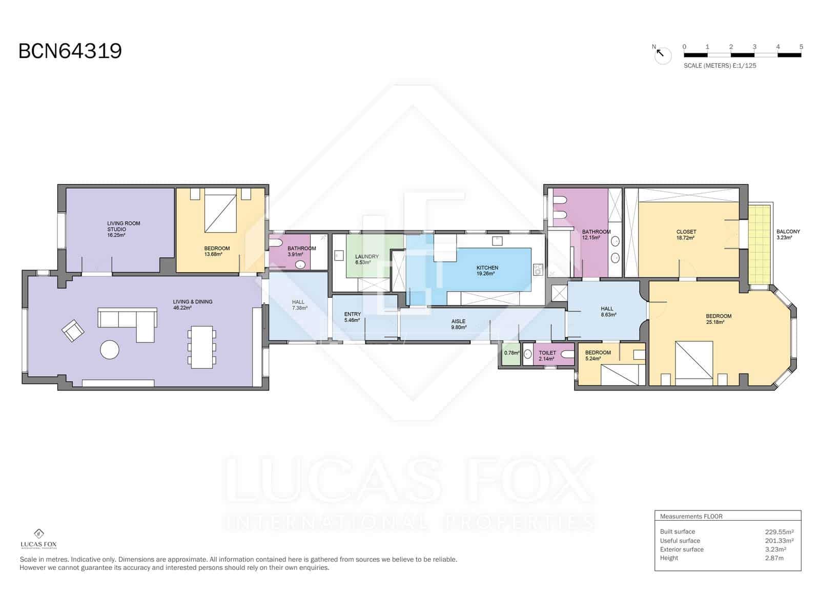 4 chambre Appartement à vendre à Barcelone ville - 1 845 000 € (Ref: 9626505)