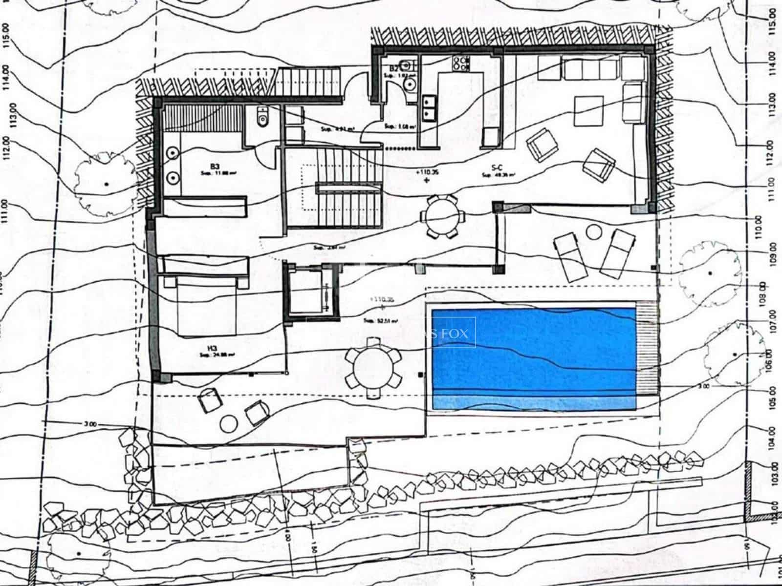 3 makuuhuone Huvila myytävänä paikassa Roses mukana uima-altaan 
autotalli - 1 950 000 € (Ref: 9626506)