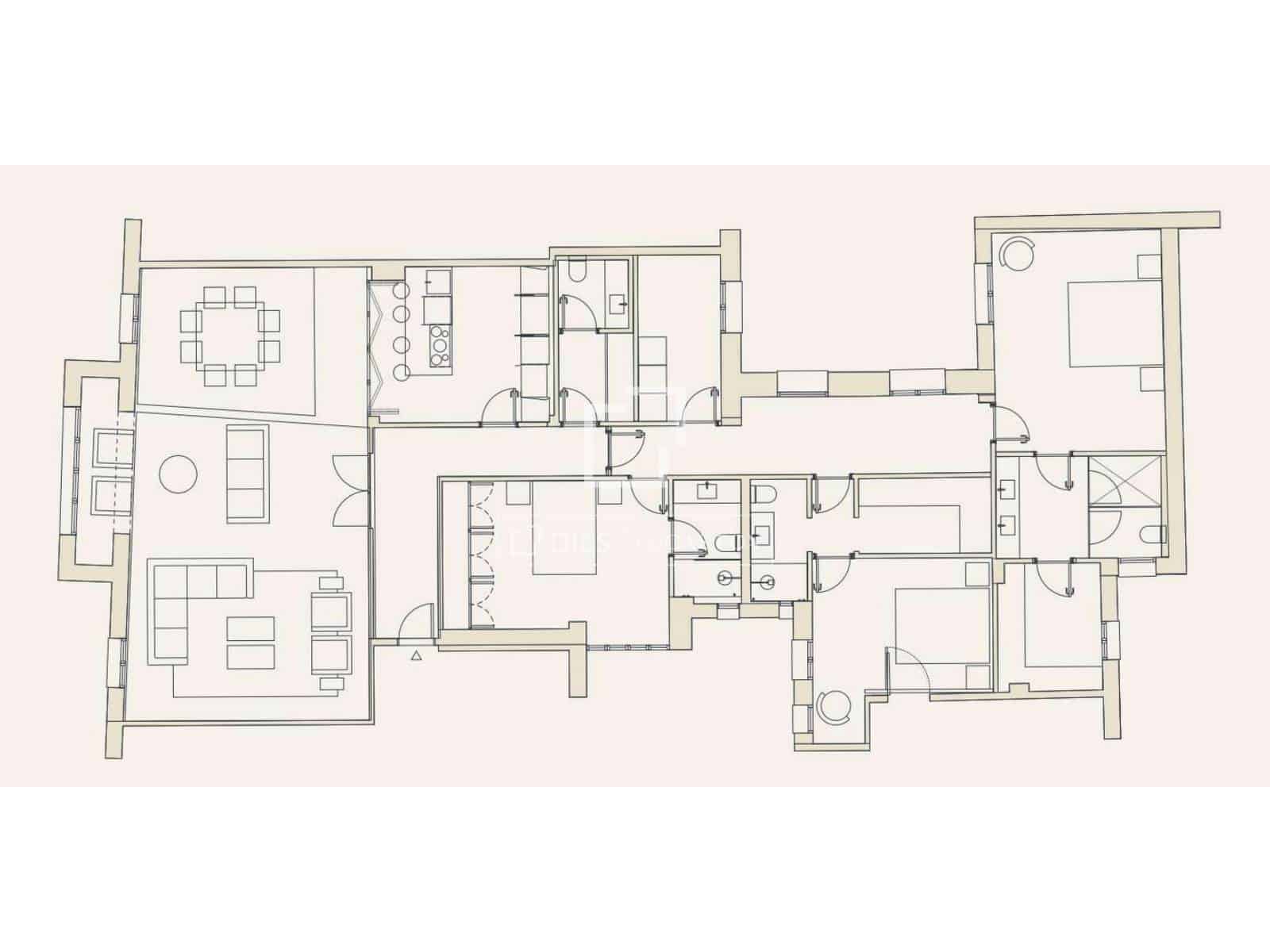 4 chambre Appartement à vendre à Madrid ville avec garage - 3 900 000 € (Ref: 9626507)