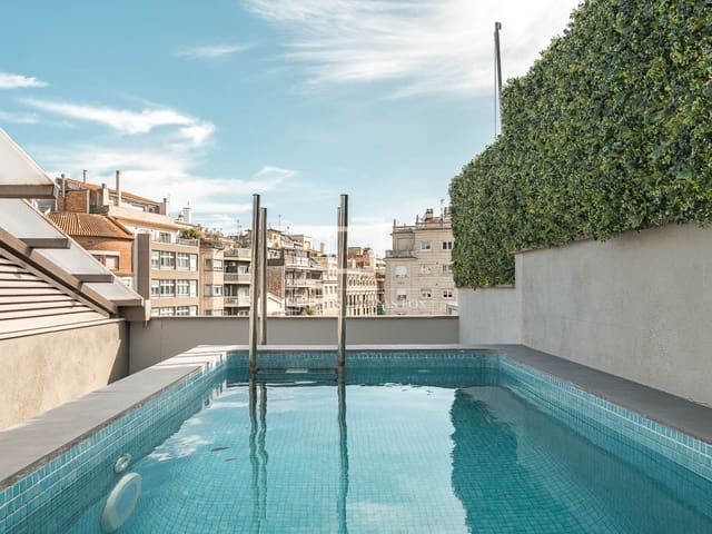 Ático de 3 habitaciones en Barcelona ciudad en venta con piscina garaje - 1.350.000 € (Ref: 9626827)