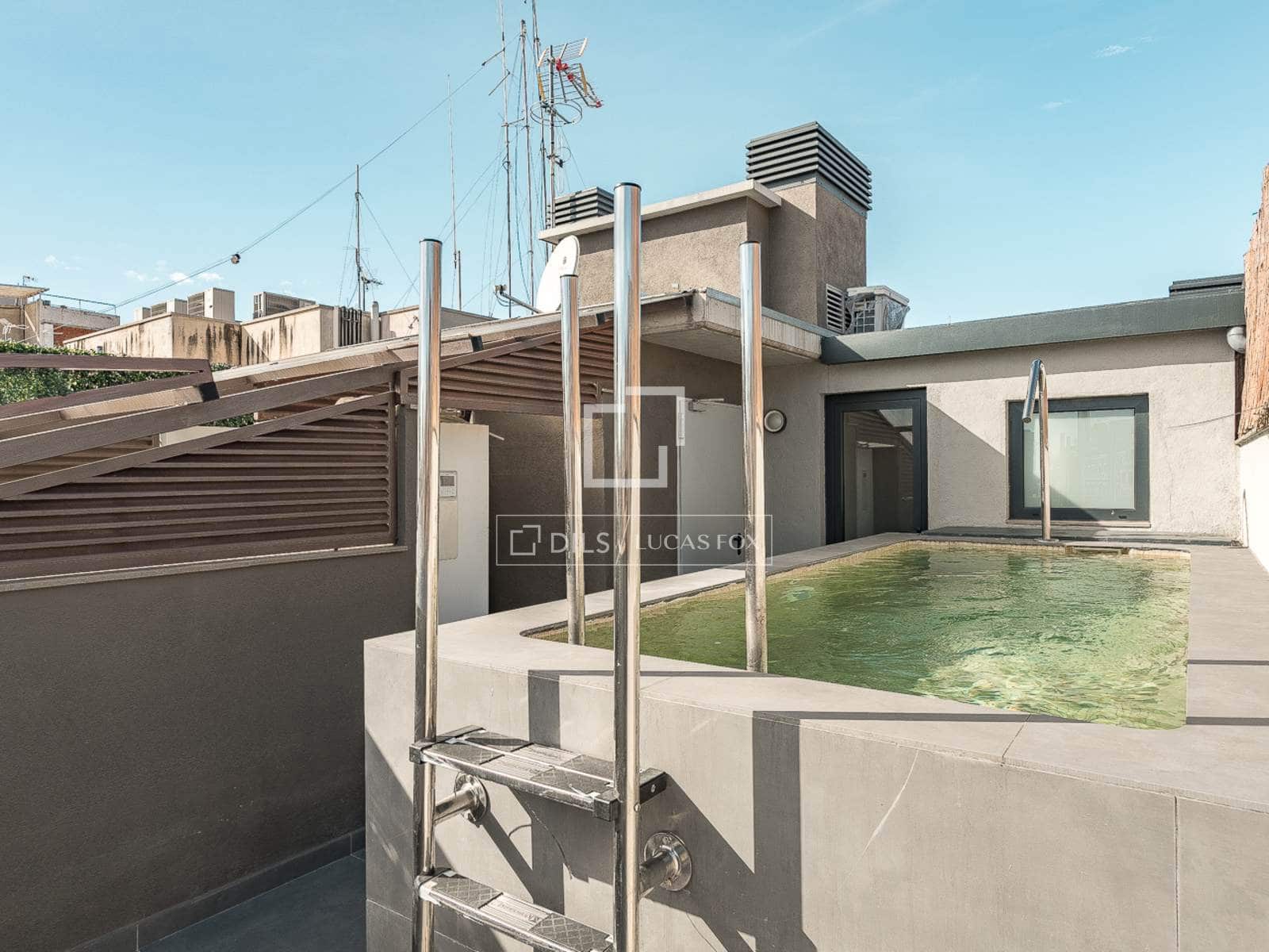 Ático de 3 habitaciones en Barcelona ciudad en venta con piscina garaje - 1.350.000 € (Ref: 9626827)