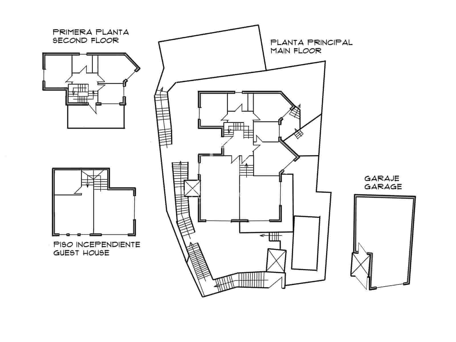 7 makuuhuone Huvila myytävänä paikassa Malaga kaupunki mukana uima-altaan 
autotalli - 1 100 000 € (Ref: 9628132)