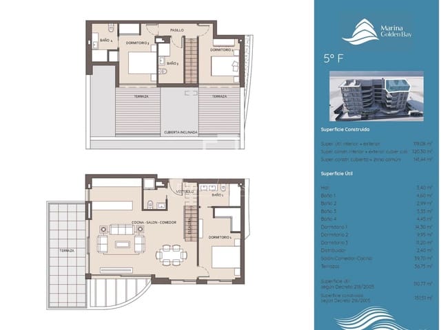3 soveværelse Penthouse til salg i Benalmádena - € 2.010.000 (Ref: 9628368)