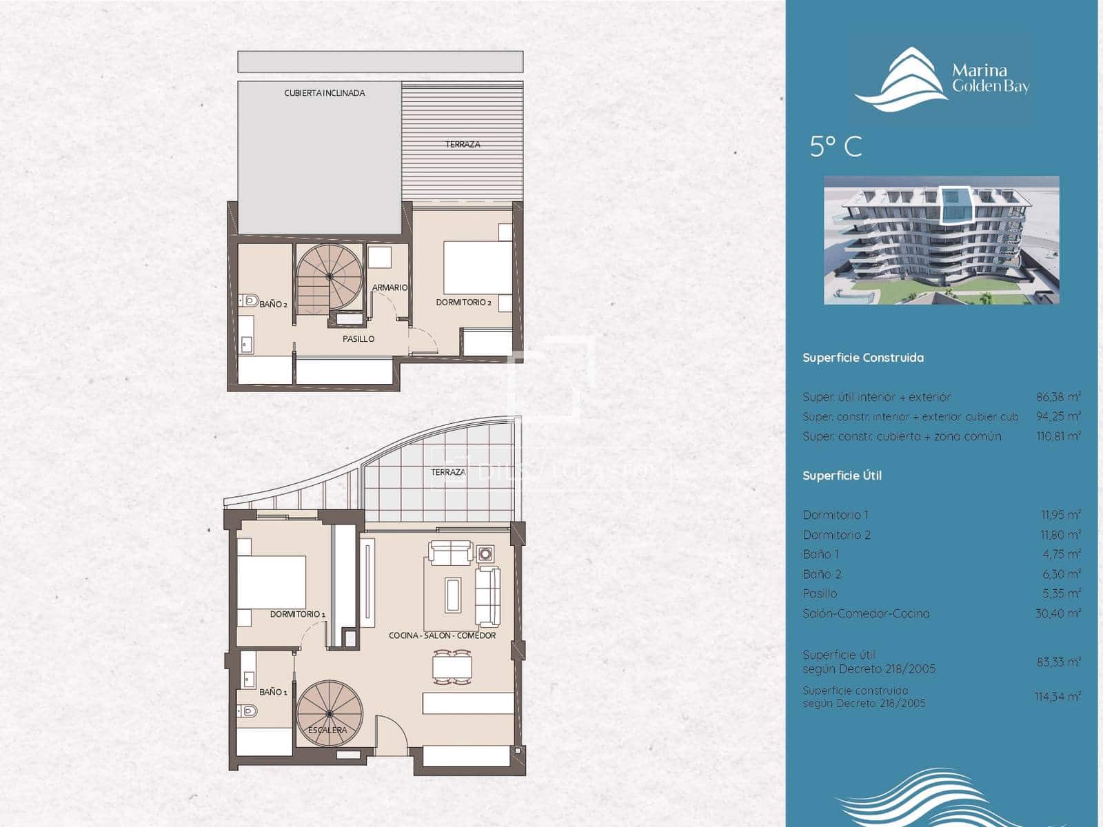 3 chambre Penthouse à vendre à Benalmadena - 1 400 000 € (Ref: 9628370)