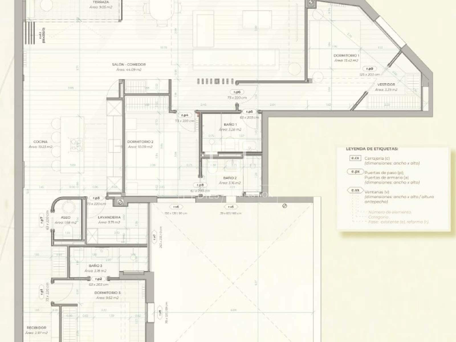 3 Zimmer Apartment zu verkaufen in Madrid Stadt - 2.210.000 € (Ref: 9630546)