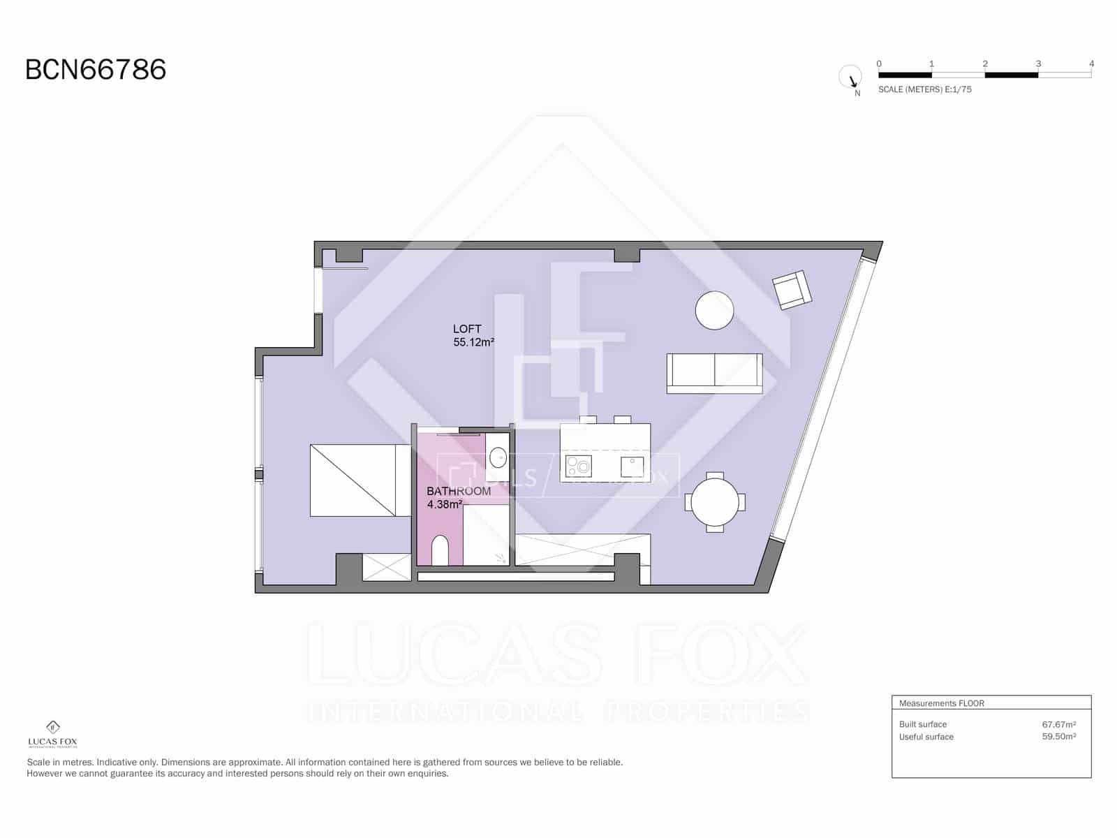 1 bedroom Apartment for sale in Barcelona city - € 495,000 (Ref: 9632652)