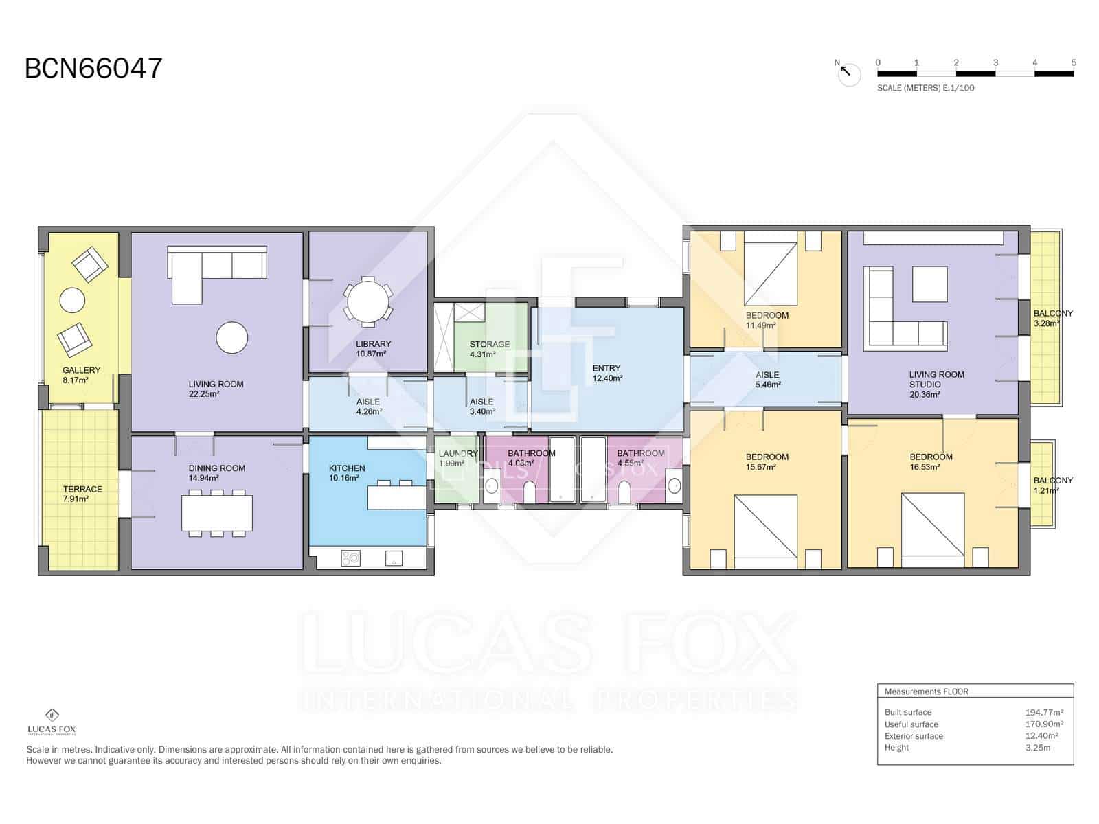 5 soverom Leilighet til salgs i Barcelona by - € 1 200 000 (Ref: 9632776)