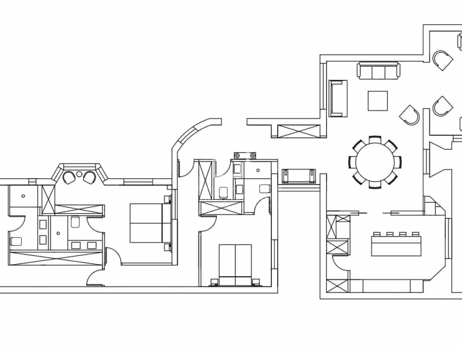 3 soveværelse Penthouse til salg i Madrid by - € 5.500.000 (Ref: 9635018)