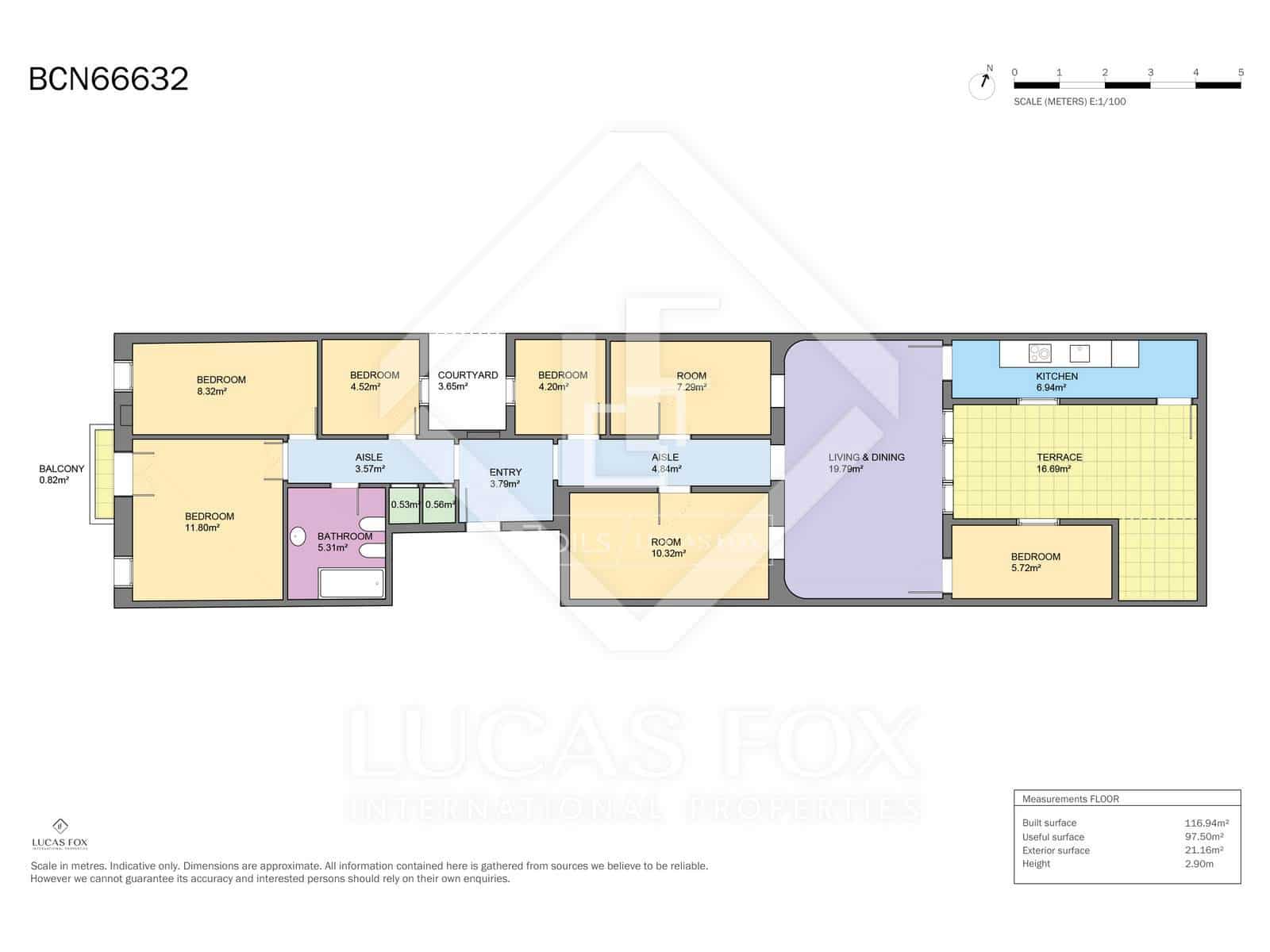 5 Zimmer Apartment zu verkaufen in Barcelona Stadt - 635.000 € (Ref: 9635061)