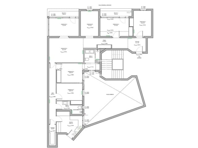 3 Zimmer Penthouse zu verkaufen in Almagro, Madrid Stadt mit Garage - 2.650.000 € (Ref: 9642204)