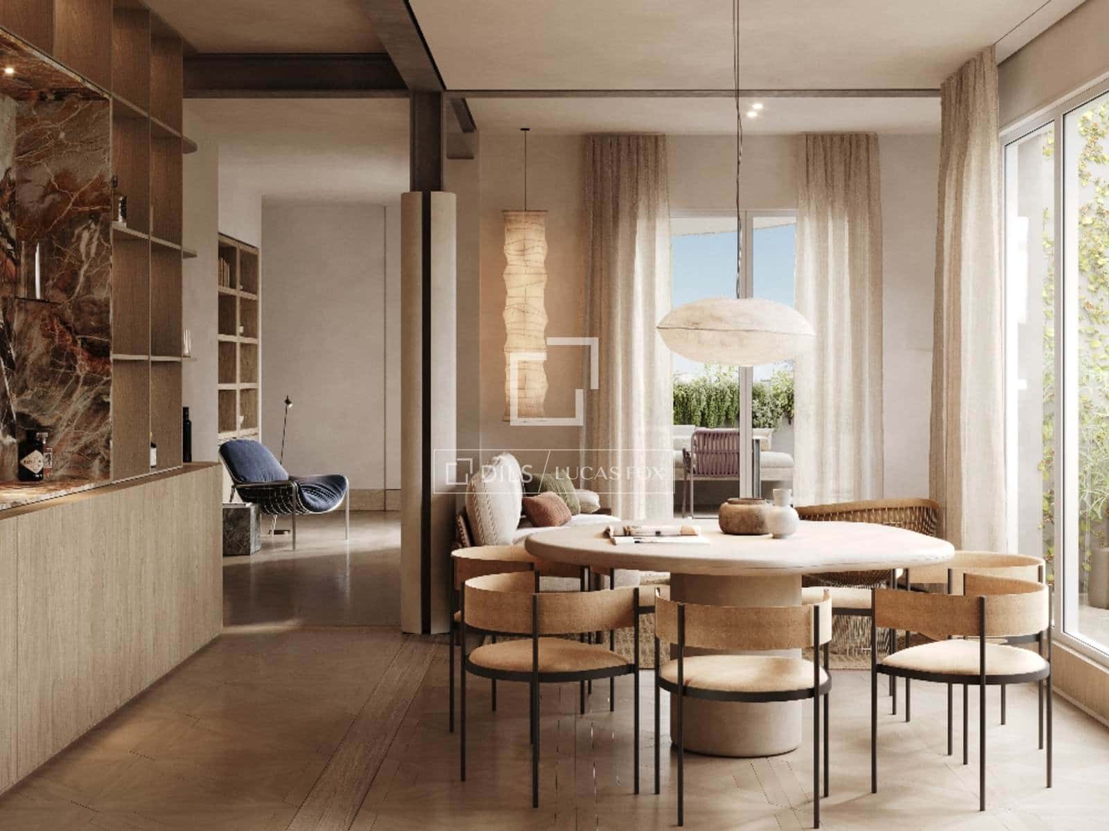 3 Zimmer Penthouse zu verkaufen in Madrid Stadt mit Garage - 2.650.000 € (Ref: 9642204)