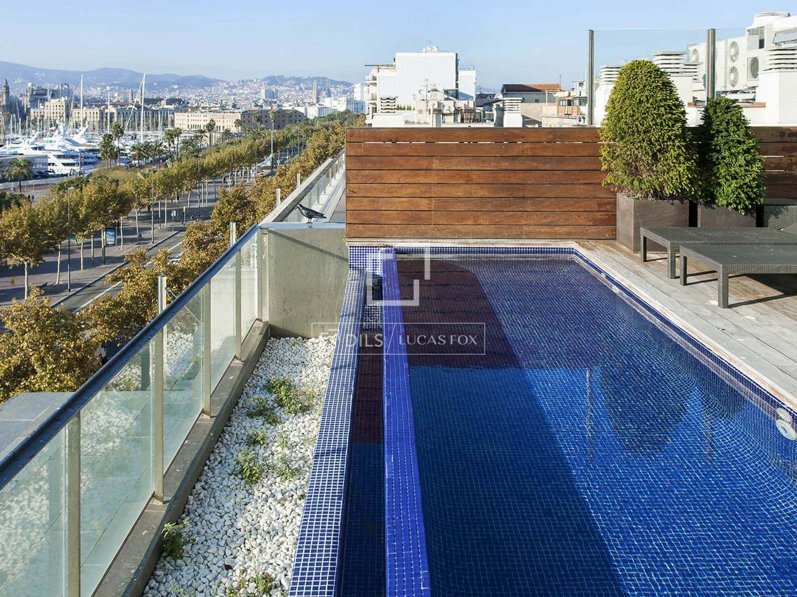 4 bedroom Penthouse for sale in Barcelona city with pool - € 2,200,000 (Ref: 9642868)