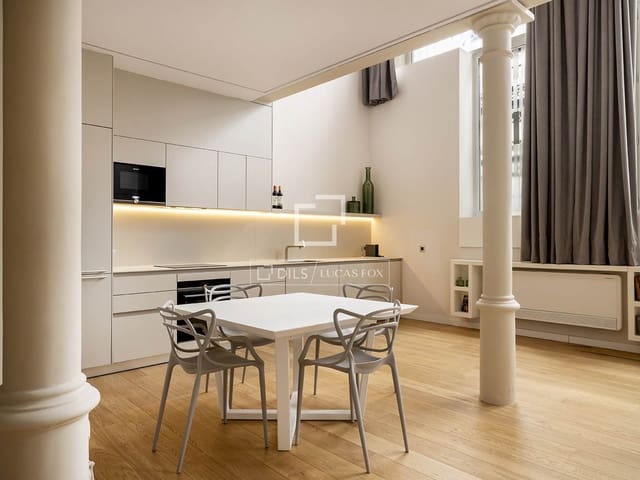 1 makuuhuone Huoneisto vuokrattavana paikassa Barcelona kaupunki - 6 500 € (Ref: 9642870)