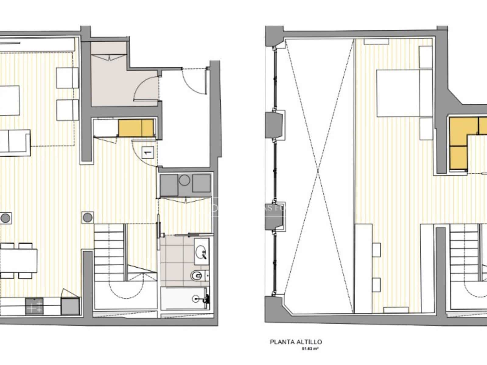 1 makuuhuone Huoneisto vuokrattavana paikassa Barcelona kaupunki - 6 500 € (Ref: 9642870)