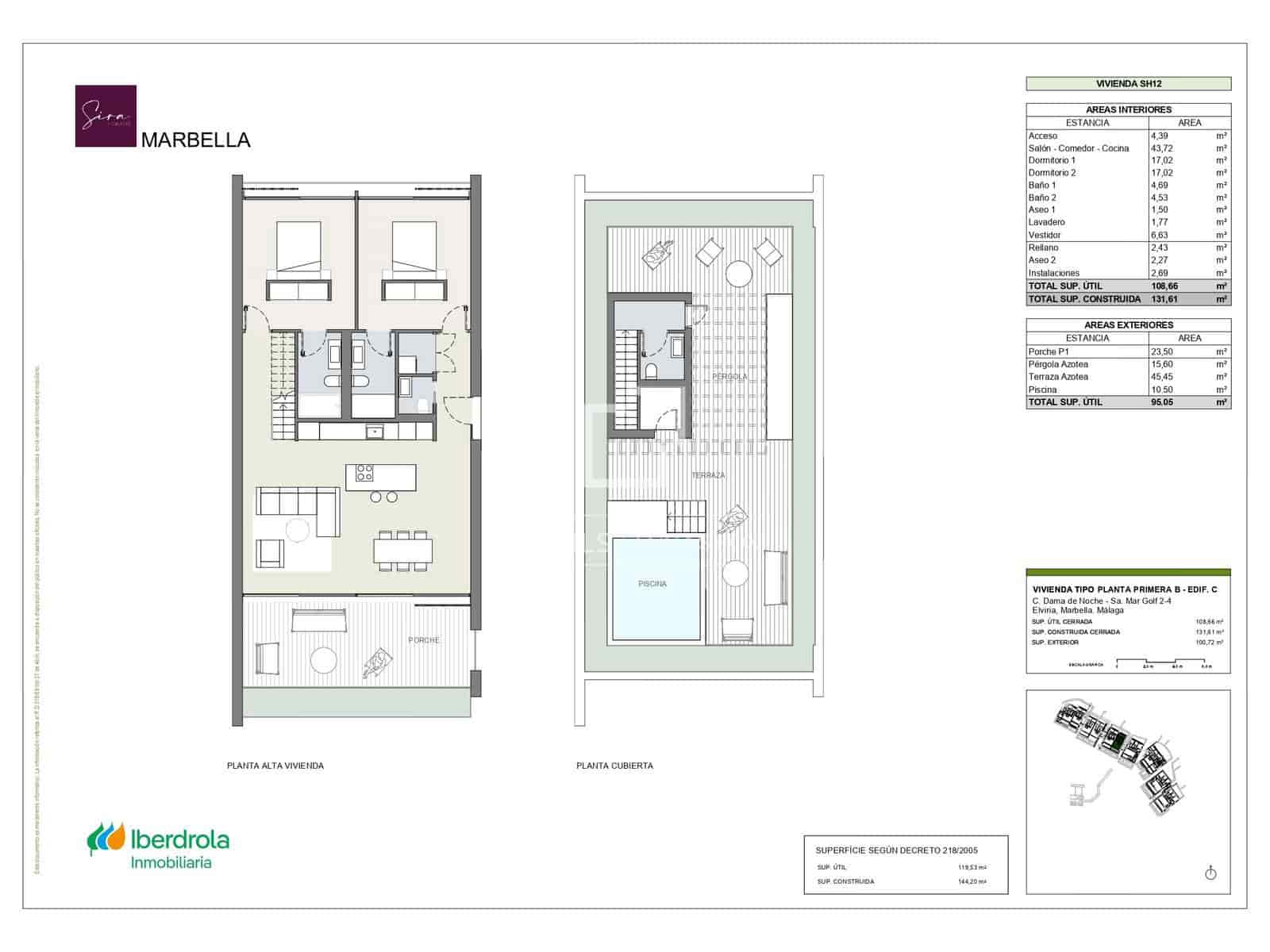 3 camera da letto Appartamento in vendita in Elviria con piscina garage - 1.225.000 € (Rif: 9643475)