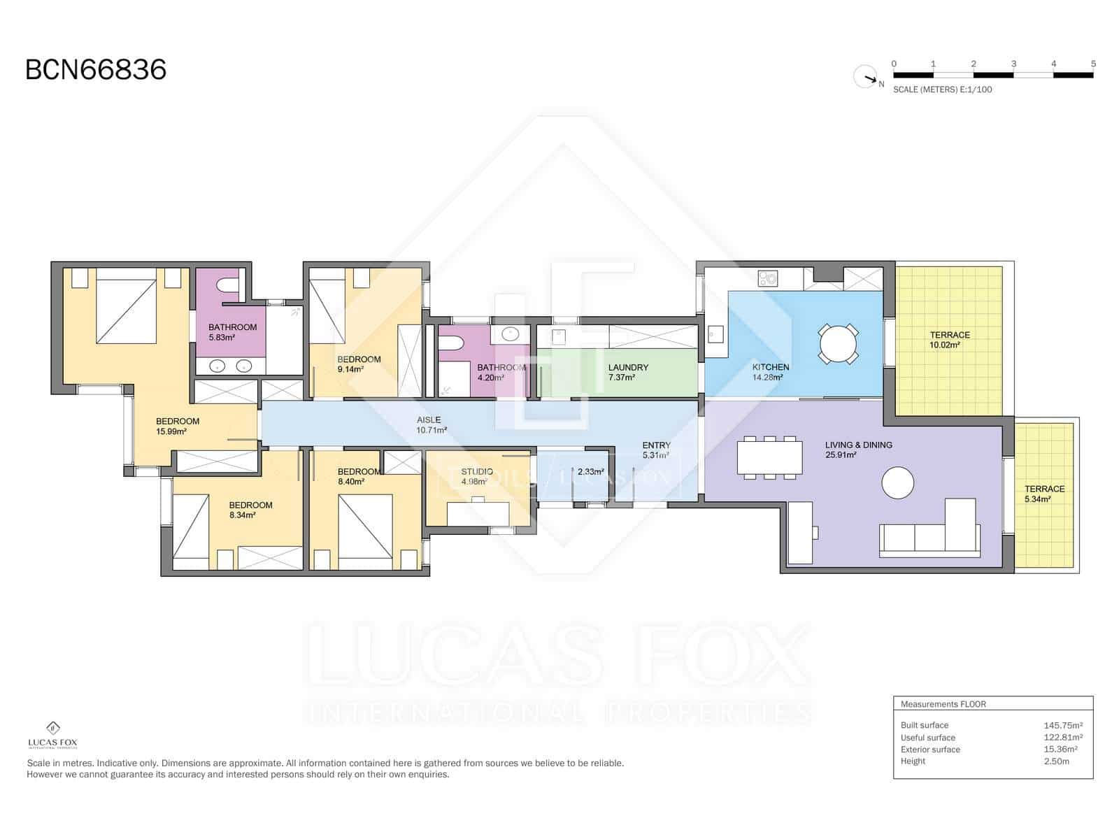 5 slaapkamer Appartement te koop in Barcelona stad met garage - € 1.950.000 (Ref: 9646358)