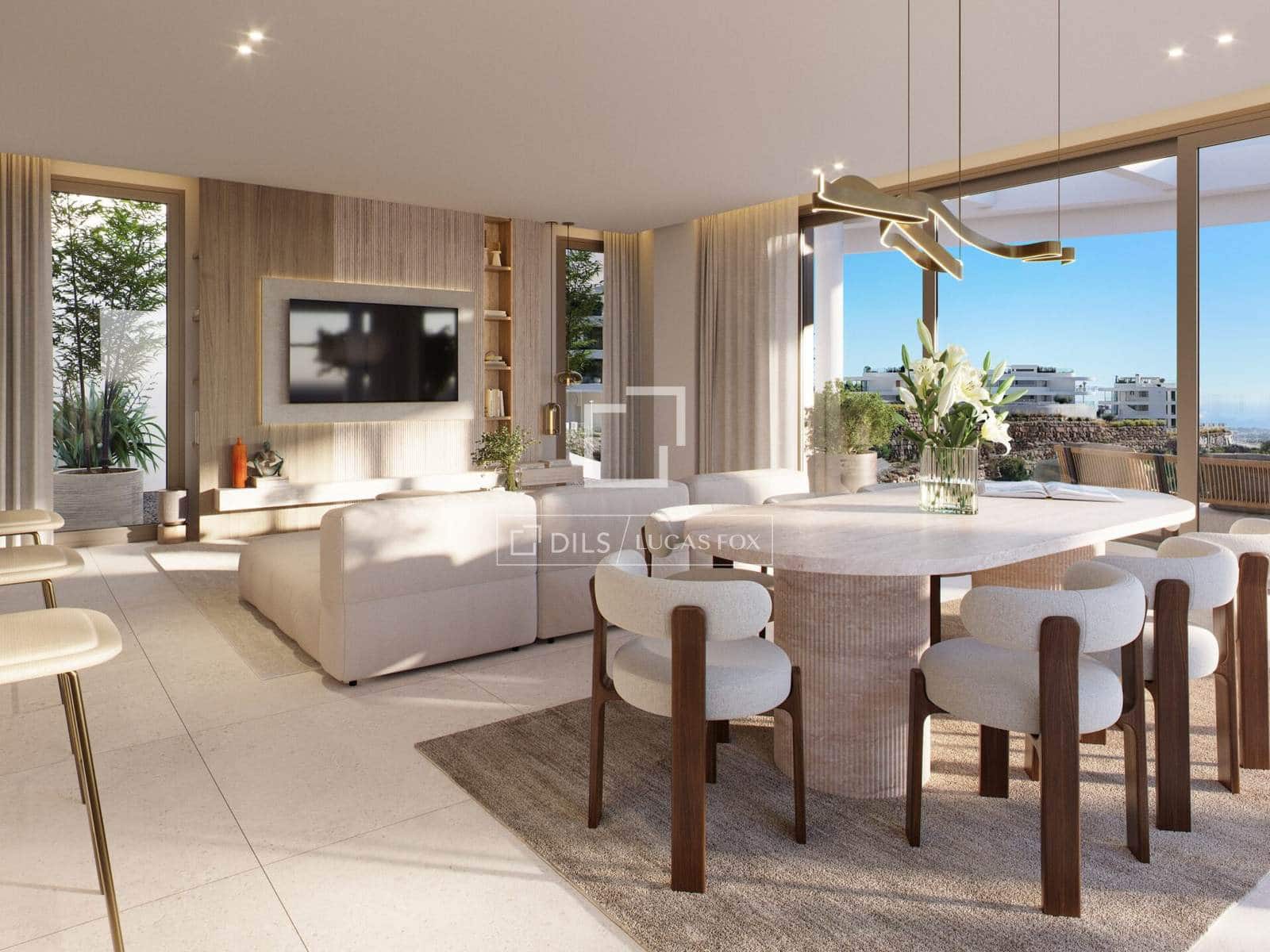 3 quarto Apartamento para venda em Benahavis com piscina garagem - 1 795 000 € (Ref: 9651035)