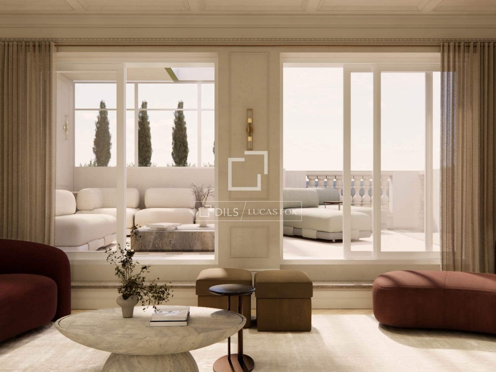 Ático en Madrid ciudad en venta - 3.490.000 € (Ref: 9654288)