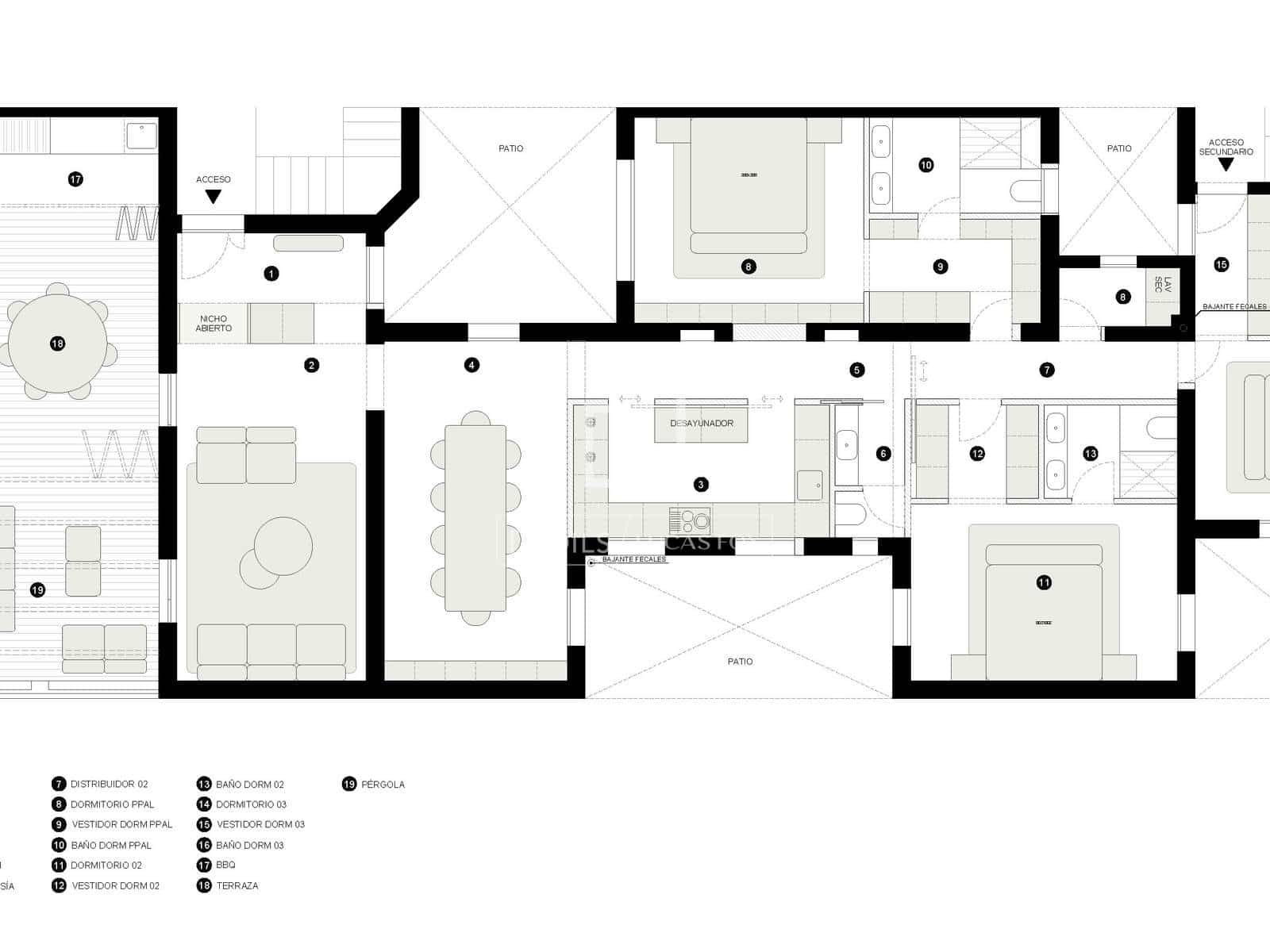 Ático en Madrid ciudad en venta - 3.490.000 € (Ref: 9654288)