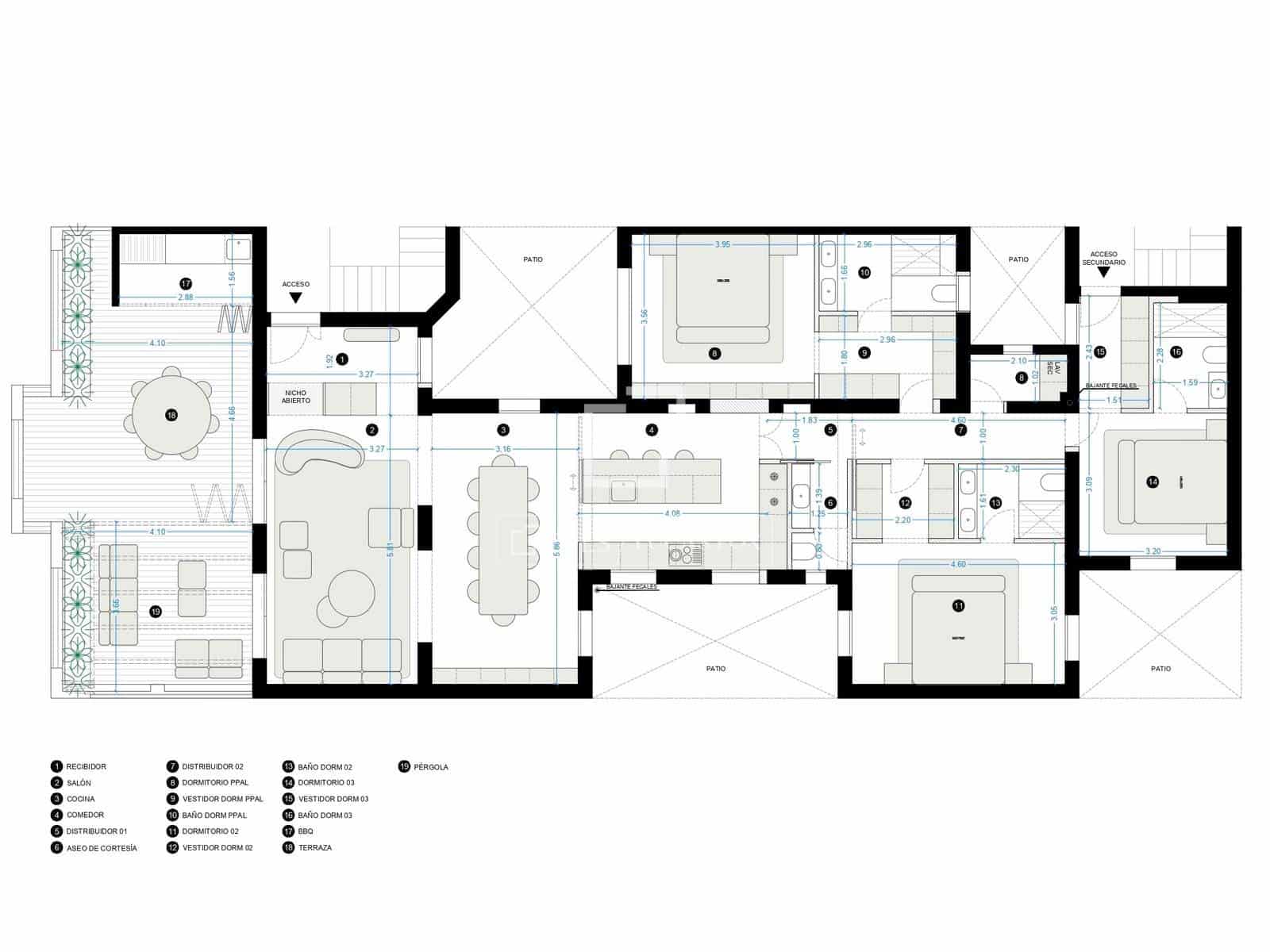 Ático en Madrid ciudad en venta - 3.490.000 € (Ref: 9654288)